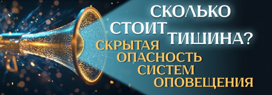 Сколько стоит тишина? Скрытая опасность систем оповещения Сколько стоит тишина? Скрытая опасность систем оповещения